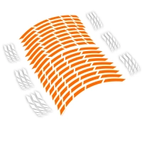 Liserets de jantes 17" - couleur orange fluo