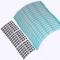 Liserets de jantes ducati - couleur blanc