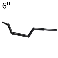 Guidon z bar noir 6" harley davidson road glide king / fltr / flhr - 2015-2016