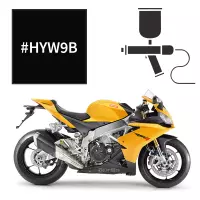 Peinture aprilia black rsv4 r 2009-2014