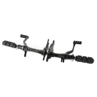 Commandes avancées noires pour harley davidson sportster 883 1200 xlh xl 1991-2003