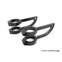 Support de phare rogue noir pour fourche de 32 à 59 mm