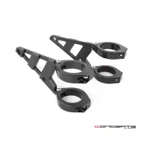 Support de phare stomp noir pour fourche de 32 à 59 mm - droite