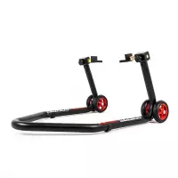 Lot de béquille avant sous fourche / arrière monobloc patins