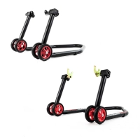 Lot de béquille avant sous fourche / arrière monobloc diabolos