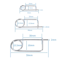 Goupille sécurité acier bouchon remplissage vidange