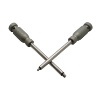 Outil amortisseur arrière öhlins – couvercles (int./ext.) & tige de traction – m6 / m4