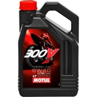 Motul 300v factory line road racing 5w40 4l 104115