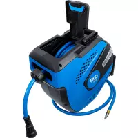 Enrouleur air mural automatique bgs | 12 m + 2 m
