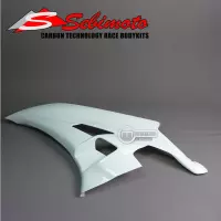 Flanc gauche poly sebimoto yamaha r6 2006 - 2007