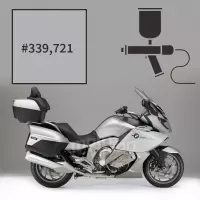 Peinture bmw artic silver k 1600 gtl 2016