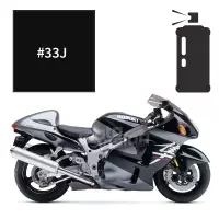 Peinture en spray suzuki pearl novelty black gsx-r 1300 hayabusa 2001-2003