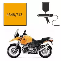 Peinture bmw kalahari yellow r 850 gs 1998-2000