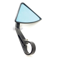 Paire de rétroviseurs sur embout de guidon alu cnc