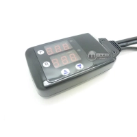 Couverture chauffante digitale noire arrière