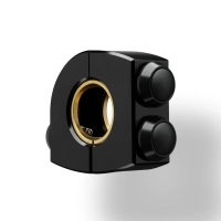 Commodo mo.switch plain 2 ou 3 boutons motogadget 22 mm et 1" aluminium cnc
