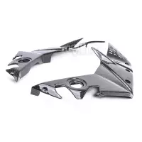 Paire de protections de cadre carbone z1000 2007-2009 z750  2007-2012 z750 r 2011-2012