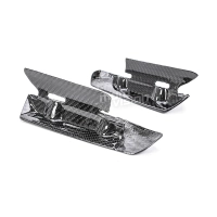 Paire de caches sur garde boue triumph speed triple 2011-2015