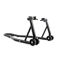 Béquille arrière universelle 50cc/125cc avec patins – ecartement de 16 à 26,5 cm
