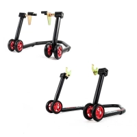 Lot de béquilles avant / arrière monobloc diabolos