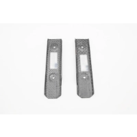 Caches latéraux sur radiateur carbone kawasaki z900 rs 2018