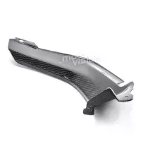 Caches dans tête de fourche carbone brillant kawasaki zx10r 2011 - 2015