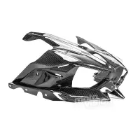 Tête de fourche carbone brillant kawasaki ninja h2 2015-