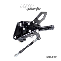 Commandes reculées mv parts ktm 125/200/390 duke 2011-2017