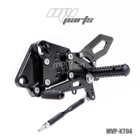 Commandes reculées mv parts ktm 125/200/390 duke 2018-