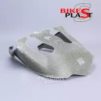 Cache central sous tête de fourche origine poly bikesplast suzuki gsxr 1000 2007 - 2008