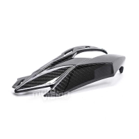 Caches sous tête de fourche carbone brillant kawasaki z1000 2014-