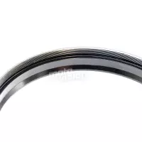 Schwarzer scheinwerfergrill 5,9" - 15cm en métal harley davidson sportster 883 1200 2004-2014