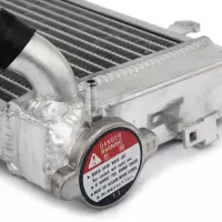 Radiateur droit aluminium pour honda xl1000v varadero