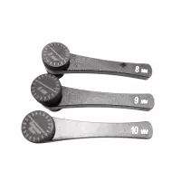 Jeu de clés de réglage des soupapes 8/9/10 mm (embouts 3/4 mm) – acier