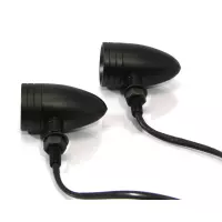 Paire de clignotants verra noire