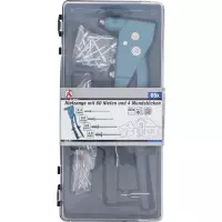 Jeu de pince à riveter bgs| 2,4 / 3,2 / 4,0 / 4,8 mm | 250 mm