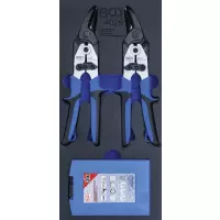 Insert servante 1/3 : cisailles à tôle, forets étagés 5 pcs bgs