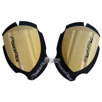 Paire de sliders en bois