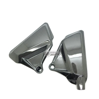 Caches latéraux sous cadre carbone vernis ducati diavel x 2016