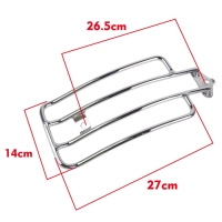 Porte-bagages noir harley davidson sportster -03