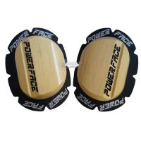 Paire de sliders en bois naturel power face classic