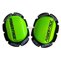 Paire de sliders en bois power face classic vert fluo