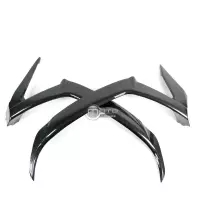 Avant flancs de carénage carbone kawasaki zx10 2011