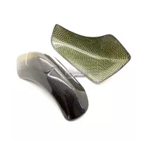 Paire de protection de reservoir carbone-kevlar ducati panigale 899 1199 1299