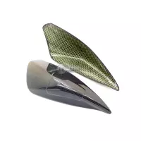 Paire de protection de reservoir carbone-kevlar triumph 675 2013-