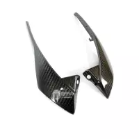 Paire de caches latéraux de feux carbone yamaha fz8 2011