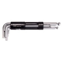 Jeu de clés ks tools mâles à tête sphérique longues 6 pans, 8 pièces