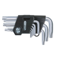 Jeu de 9 clés ks tools mâles courtes torx®