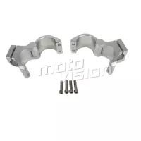 Paire de bracelet de demi guidons 53mm version endurance