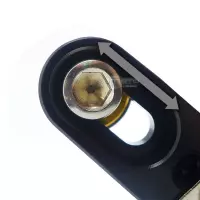 Commande reculée kalyosa pour kawasaki zx10 2008-2010